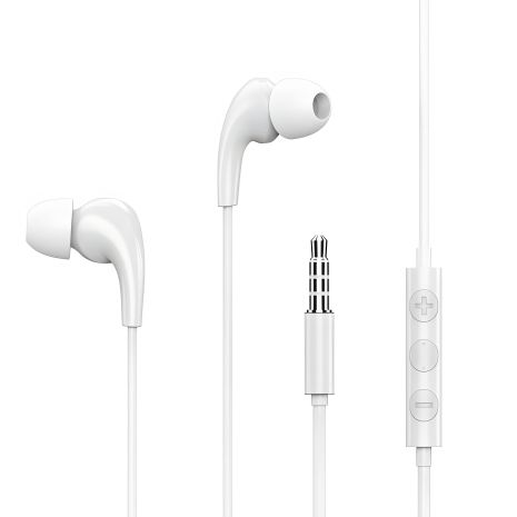 Наушники REMAX Music Call Wired RW-108 white Наушники REMAX Music Call Wired RW-108 white