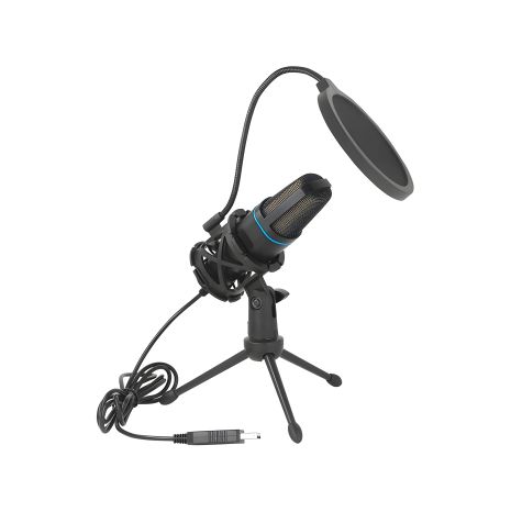 Игровой USB микрофон с RGB подсветкой для PODCAST и стриминга