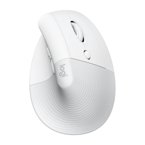 Миша Logitech Lift for Mac Vertical Ergonomic Mouse Off White (910-006477)
