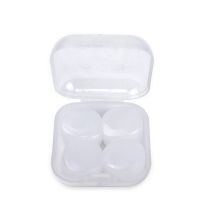 Силиконовые беруши BSCW4C мягкие принимающие форму, комплект 4шт в кейсе, белые Силиконовые беруши BSCW4C мягкие принимающие форму, комплект 4шт в кейсе, белые