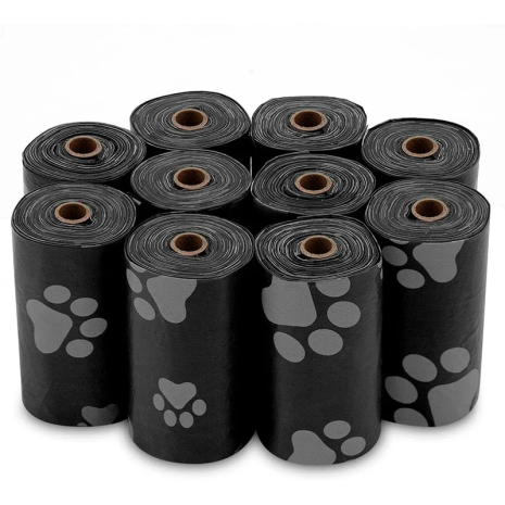 Пакеты для уборки за собакой Black 30x22cm 10 рулонов по 15 пакетов (150 пакетов) DPB30221K1015 Пакеты для уборки за собакой Black 30x22cm 10 рулонов по 15 пакетов (150 пакетов) DPB30221K1015
