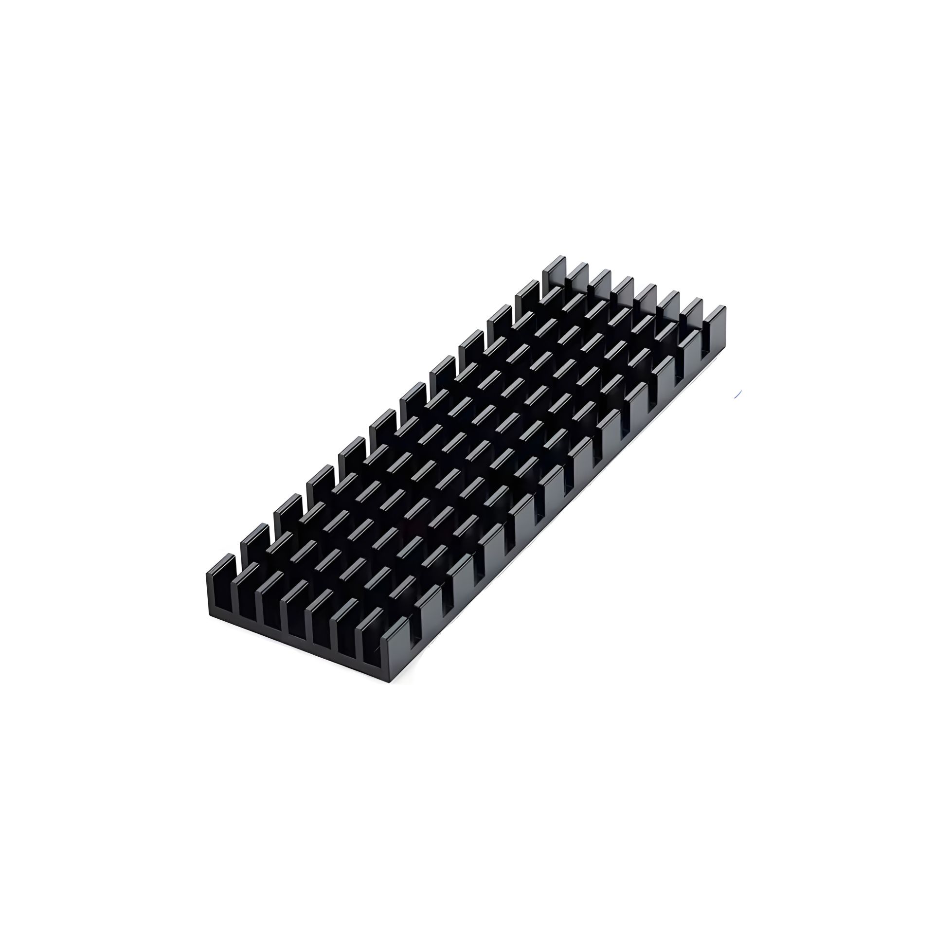 Радиатор для SSD JEYI 2280 6mm Heatsink Aluminium Cooler с термопрокладками для Ps5, PC, Laptop, Шипы Black Радиатор для SSD JEYI 2280 6mm Heatsink Aluminium Cooler с термопрокладками для Ps5, PC, Laptop, Шипы Black