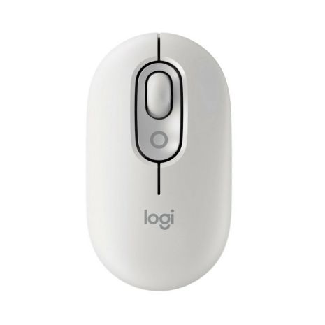 Logitech POP Mouse, мышь белая, Off-White (910-007411)