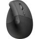 Эргономичная вертикальная мышь Logitech Lift Graphite (910-006473)