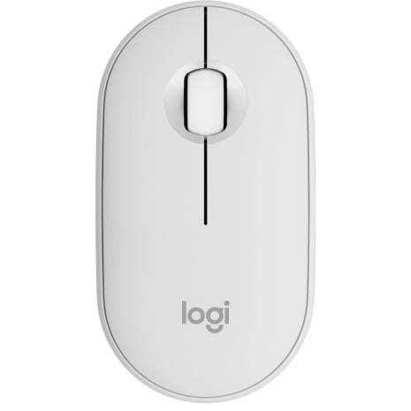 Мышь Logitech Pebble Mouse 2 M350s Tonal White (910-007013)