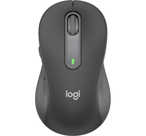 Комп'ютерна миша бездротова Logitech Signature M650 L Wireless, 1хАА, Graphite (910-006348)