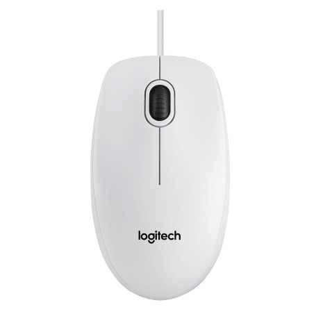 Компьютерная мышь Logitech B-100 Optical, белая (910-003360) Компьютерная мышь Logitech B-100 Optical, белая (910-003360)