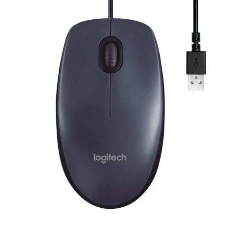 Миша Logitech B100 Optical Mouse Black (910-003357) Миша Logitech B100 Optical Mouse Black (910-003357)