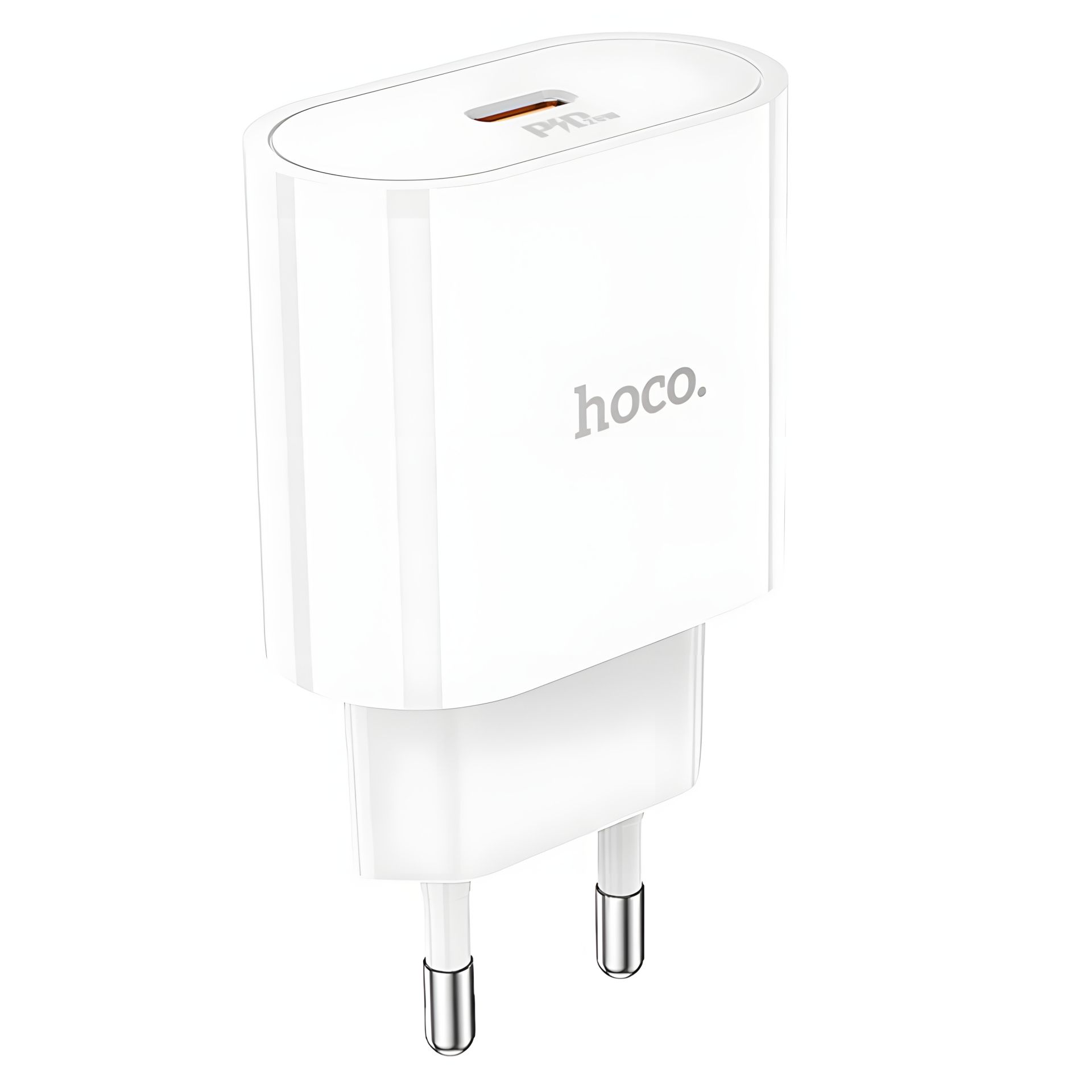 Сетевое зарядное устройство Hoco C94A Type-C PD белого цвета Сетевое зарядное устройство Hoco C94A Type-C PD белого цвета