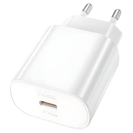 Зарядное устройство Hoco N22 Type-C PD белое для сети Зарядное устройство Hoco N22 Type-C PD белое для сети