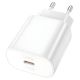 Зарядное устройство Hoco N22 Type-C PD белое для сети
