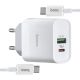 Мережевий зарядний пристрій Hoco C80A, PD 20W з кабелем Type-C Мережевий зарядний пристрій Hoco C80A, PD 20W з кабелем Type-C