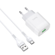 Зарядное устройство Hoco C72Q Glorious QC3.0 Type-C White