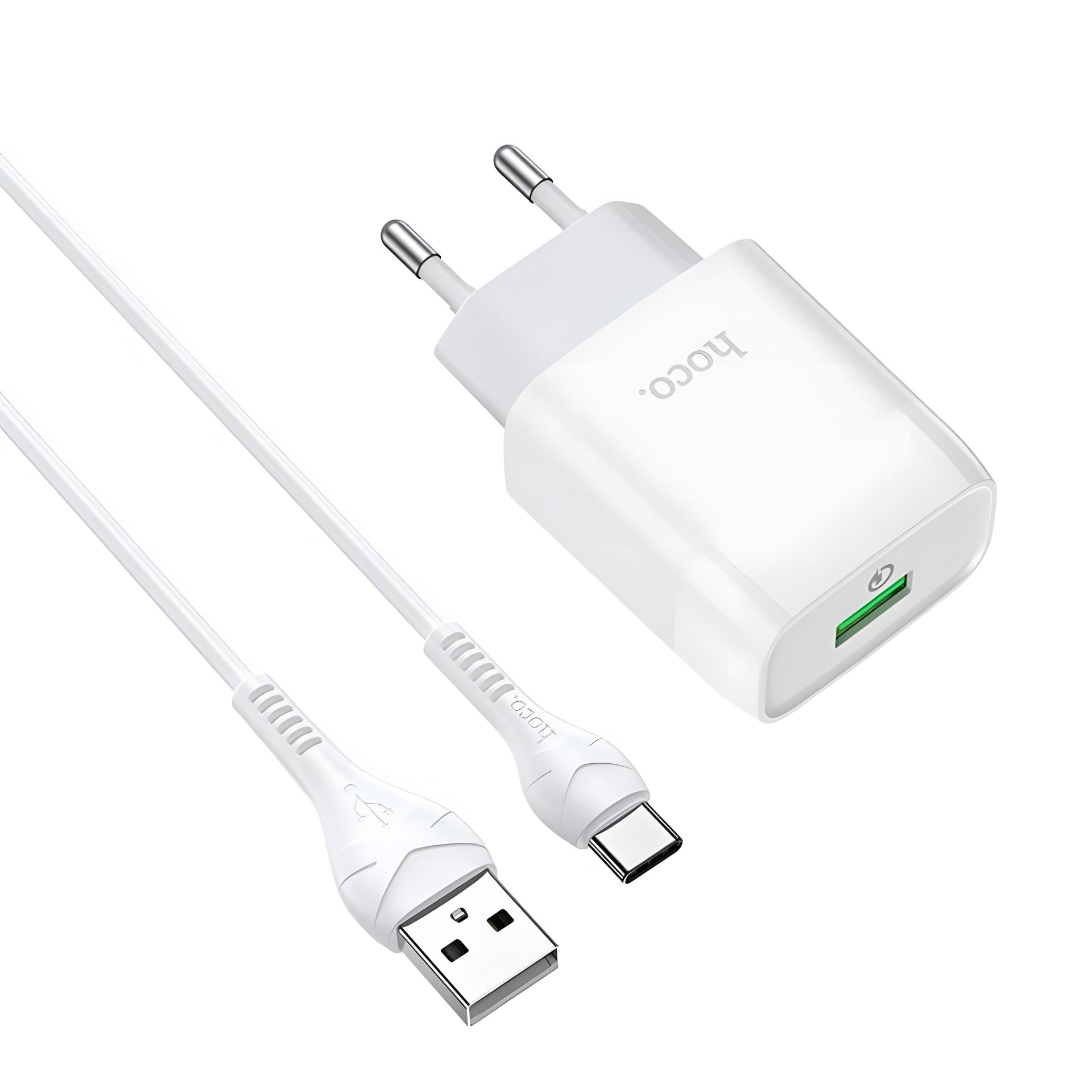 Зарядное устройство Hoco C72Q Glorious QC3.0 Type-C White Зарядное устройство Hoco C72Q Glorious QC3.0 Type-C White