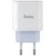 Быстрое зарядное устройство Hoco C76A Plus PD, 1USB-C/3.0A, 20W, White