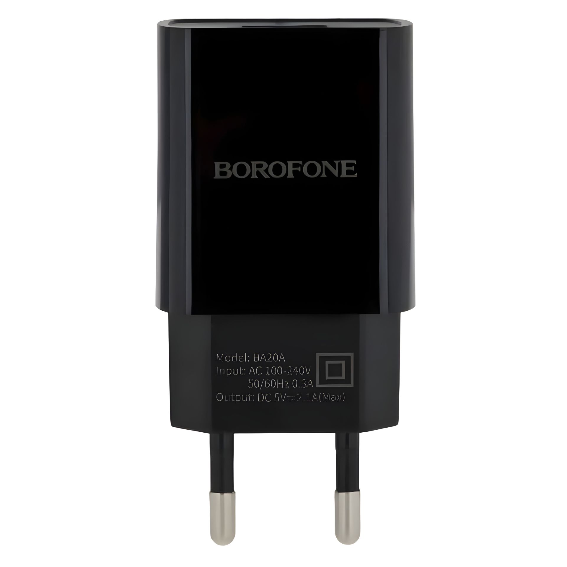 Зарядное устройство Borofone BA20A 2,1A Black Зарядное устройство Borofone BA20A 2,1A Black