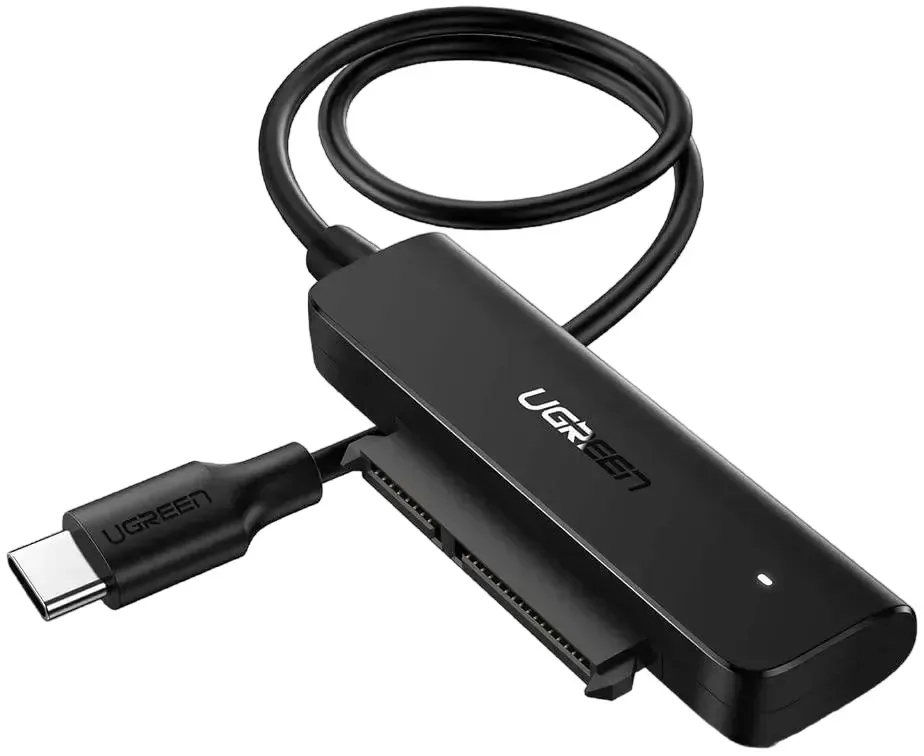 Адаптер UGREEN CM321 USB-C 3.0 to 2.5-Inch SATA Converter 50cm(UGR-70610) Адаптер UGREEN CM321 USB-C 3.0 to 2.5-Inch SATA Converter 50cm(UGR-70610)
