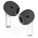 Антиковзні накладки для навушників Airpods 4, пара, чорні