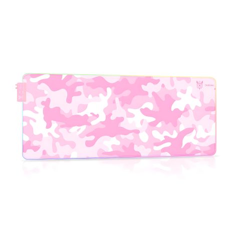 Игровой коврик для мышки ONIKUMA RGB MP005 |800*300*4MM| розовый