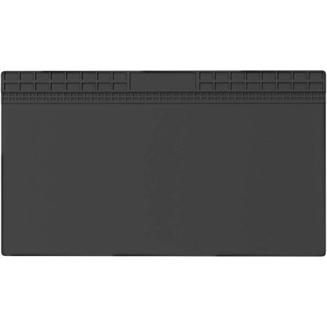 Теплоизоляционный силиконовый коврик TELIJIA TE-713 для пайки и ремонта 700x400 мм Black