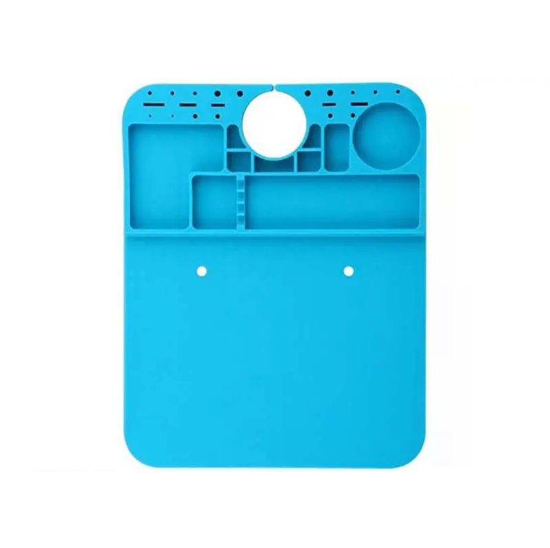 Силіконовий термостійкий килимок для паяння та ремонту техніки Mechanic V65 (під мікроскоп, 260x205) Силіконовий термостійкий килимок для паяння та ремонту техніки Mechanic V65 (під мікроскоп, 260x205)