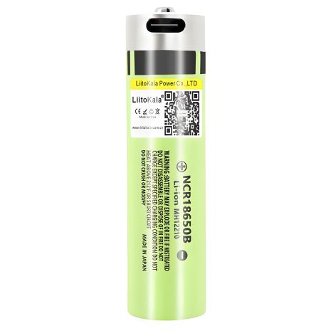 Аккумулятор LiitoKala 34B-USB 18650 / NCR18650B / Type-C / Защита / 3A / 3400mah / Original Аккумулятор LiitoKala 34B-USB 18650 / NCR18650B / Type-C / Защита / 3A / 3400mah / Original