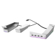 Док-станція Ipega Horizontal Stand для PS5 Slim Disc/Digital PG-P5S021 | RGB, 4xUSB 2.0 | white