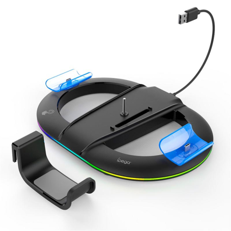 Док-станция Ipega Charge stand for PS5 Slim Disc/Digital PG-P5S045H |RGB, USB 2.0| black