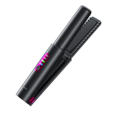 Портативна плойка для укладання волосся HOCO Protect portable hair straightener DAR33 black
