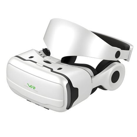 Очки виртуальной реальности Shinecon SC-G02EF белые с наушниками