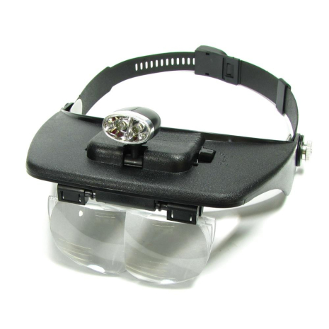 Бінокуляри MG81001-A з LED-підсвічуванням (спарені лінзи 1.2х/1.8х/2.5х/3.5х)
