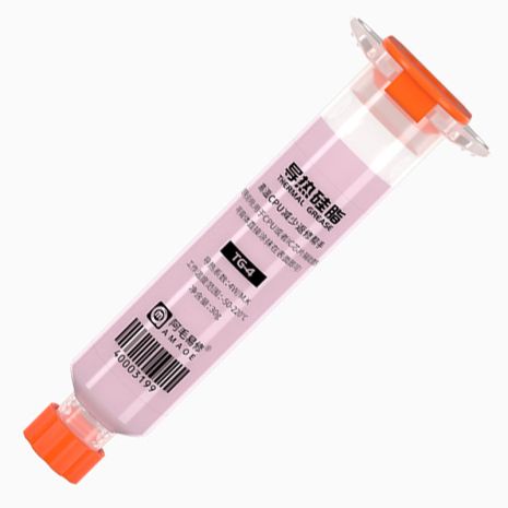 Термопаста Amaoe TG-4 силиконовая для смартфонов и мобильной техники, 4 Вт/м*К, 30g, 10cc, Pink