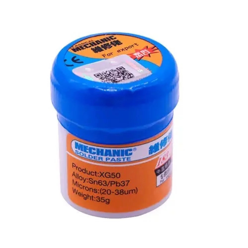 Паяльная паста BGA Mechanic XG-50 35гр 183 ° C Паяльная паста BGA Mechanic XG-50 35гр 183 ° C