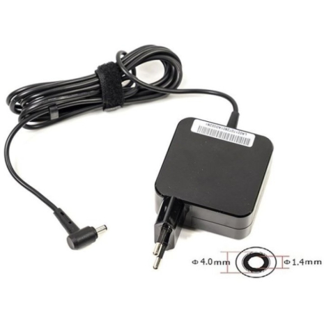 Блок питания для ноутбуков PowerPlant ASUS 220V, 19V 33W 1.75A (4.0*1.35) wall mount