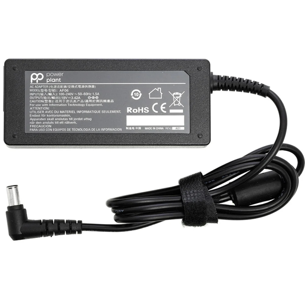 Блок питания для ноутбуков PowerPlant LG 220V, 19V 65W 3.42A (6.5*4.4) Блок питания для ноутбуков PowerPlant LG 220V, 19V 65W 3.42A (6.5*4.4)