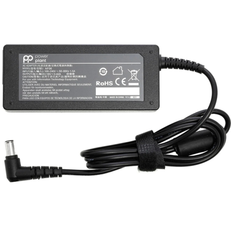 Блок питания для ноутбуков PowerPlant LG 220V, 19V 65W 3.42A (6.5*4.4)