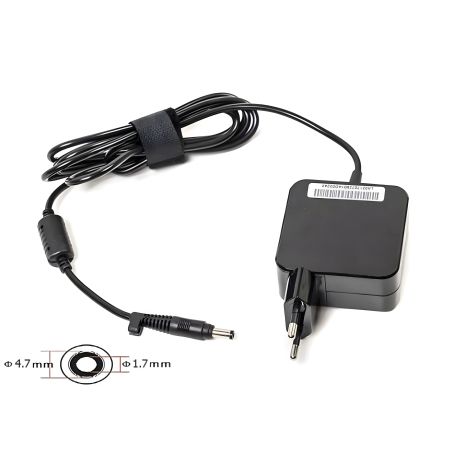 Ноутбучный блок питания PowerPlant ASUS 220V, 12V 36W 3A (4.7*1.7) настенный