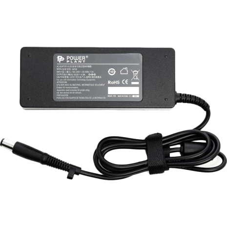 Блок питания для ноутбуков PowerPlant HP 220V, 18.5V 90W 4.9A (7.4*5.0)