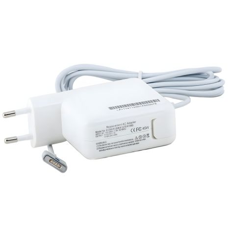 Ноутбуковий блок живлення Power Plant для Apple, 220V, 14.85V, 45W, 3.05A (MagSafe2)