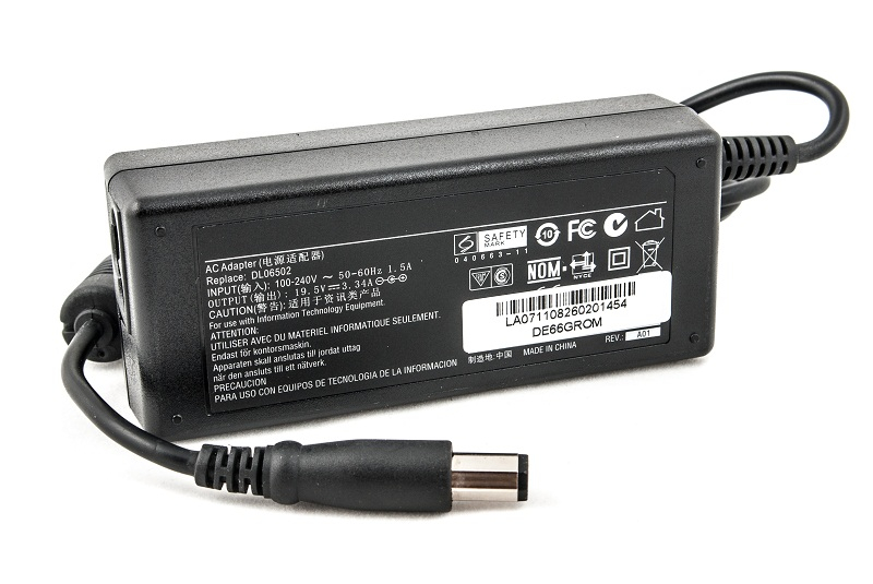 Блок питания для ноутбуков PowerPlant DELL 220V, 19.5V 65W 3.34A (7.4*5.0) Блок питания для ноутбуков PowerPlant DELL 220V, 19.5V 65W 3.34A (7.4*5.0)