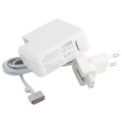 PowerPlant Apple адаптер для ноутбуков 220V, 16.5V 60W 3.65A (MagSafe 2) PowerPlant Apple адаптер для ноутбуков 220V, 16.5V 60W 3.65A (MagSafe 2)