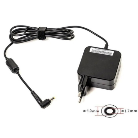 Блок питания для ноутбуков PowerPlant IBM/LENOVO 220V, 20V 45W 2.25A (4.0*1.7) wall mount