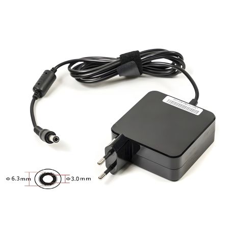 Ноутбучный блок питания PowerPlant для TOSHIBA 220V, 19V 60W 3.16A (6.3*3.0) wall mount
