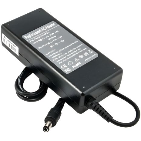 Блок питания для ноутбуков PowerPlant TOSHIBA 220V, 15V 90W 6A (6.3*3.0)