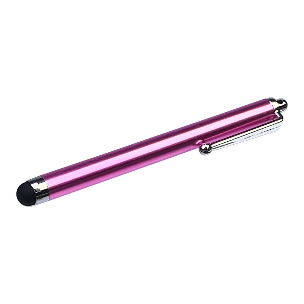 Розовый ёмкостный стилус с отверстием для крепления Розовый ёмкостный стилус с отверстием для крепления