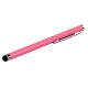 Стілус ємнісний, металевий, рожевий колір