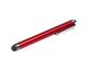 Ємнісний стилус з кріпленням, червоний