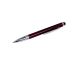 Металевий стилус з кульковою ручкою, бордовий
