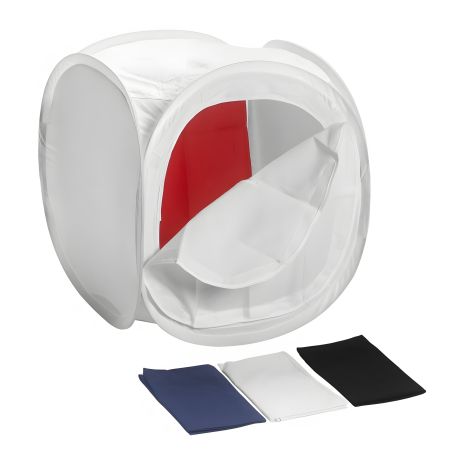 Лайткуб (фотобокс) 150 x 150 x 150 см с 4 фонами (белый)