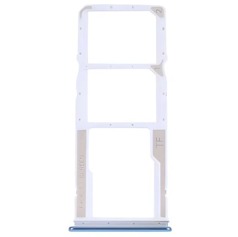 СИМ-карты держатель для Xiaomi Redmi Note 10/Note 10s голубой